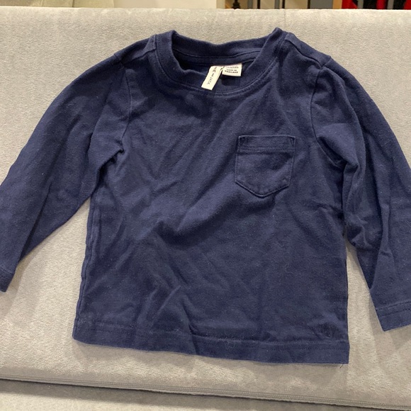 Janie and Jack slub long sleeve t-shirt - Picture 1 of 1